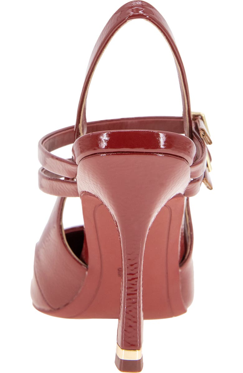 Kenneth Cole Raquel Pointed Toe Slingback Pump, Alternate, color, Rio Red