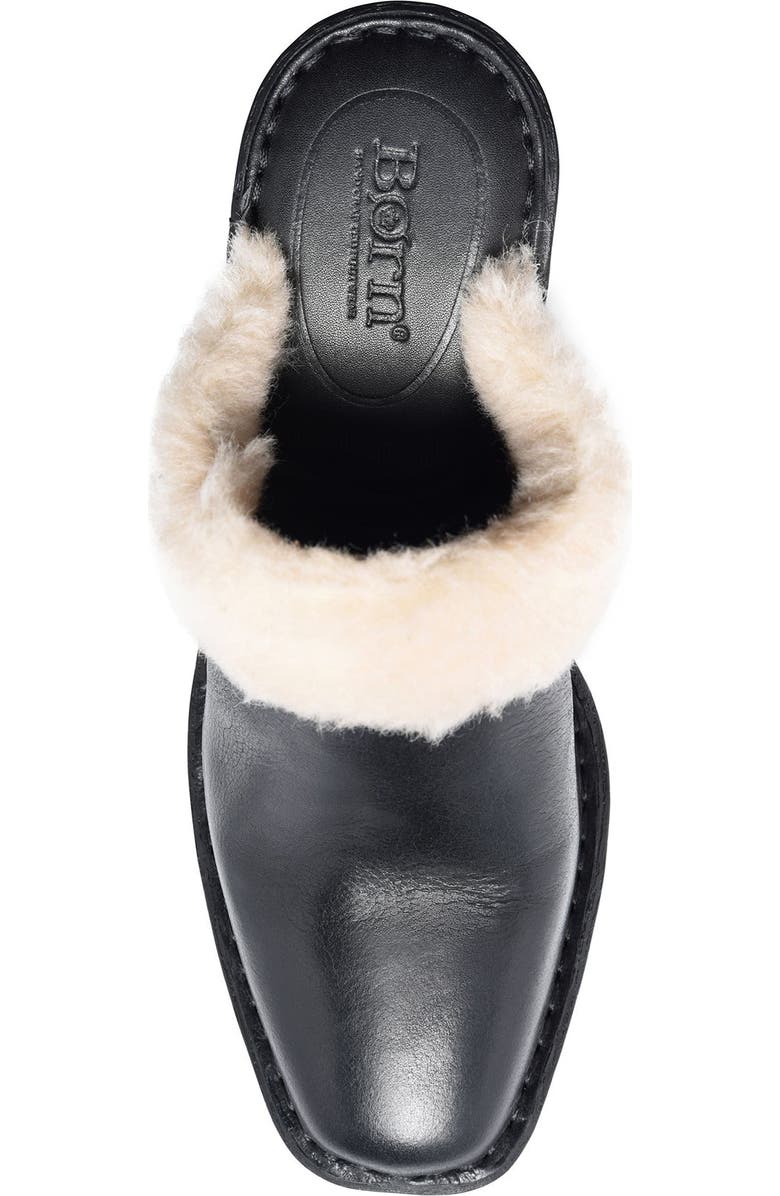 Børn Hope Genuine Shearling Trim Clog, Alternate, color,