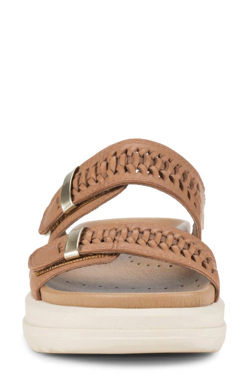 Baretraps Women's Origins Haliah Slide Slip-on Sandals In Tan Leather