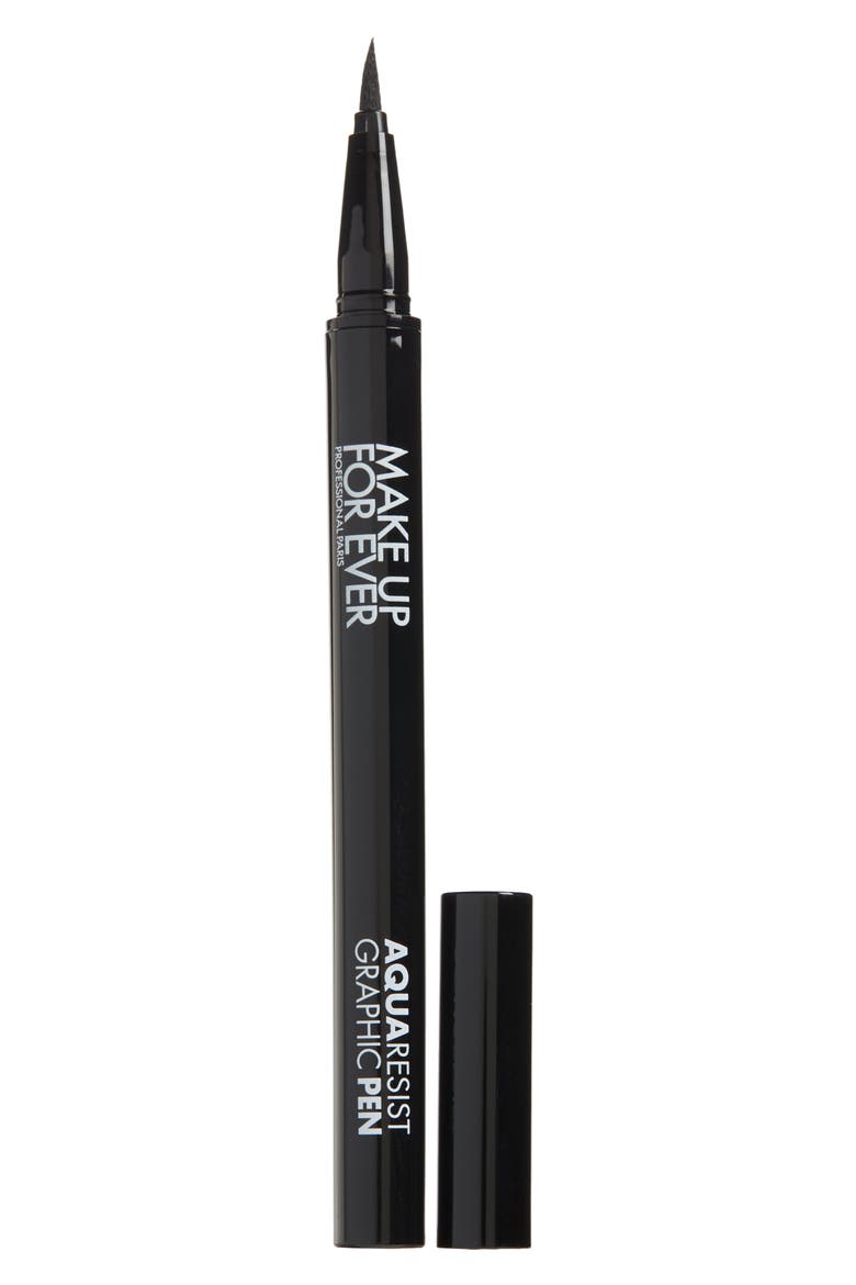 Aqua Resist Graphic Pen 24 Hour Waterproof Intense Eyeliner, Main, color, NO COLOR