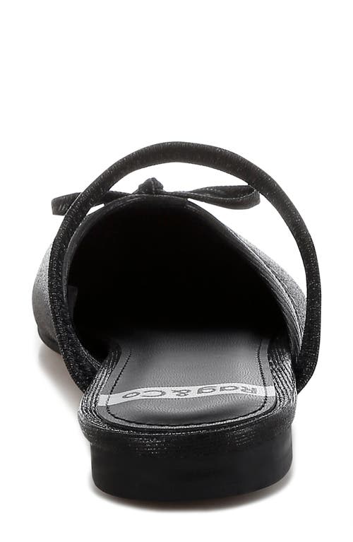 Rag & Co Women's Opalia Glitter Ballet Mules In Black In Black