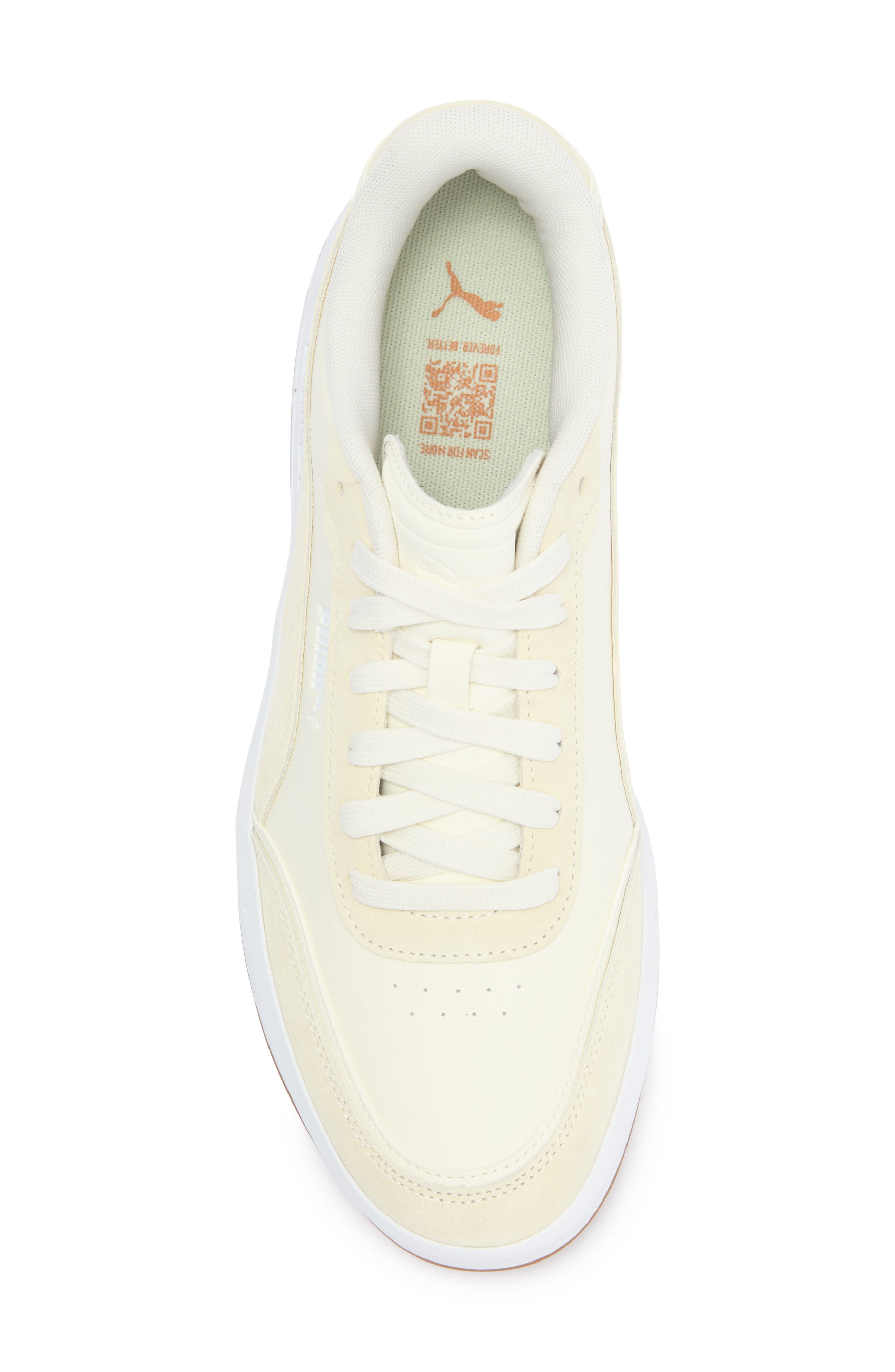 PUMA Club Pearl Sneaker, Alternate, color, Warm White-Frosted Ivory-Gum