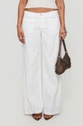 Princess Polly Vendi Low Rise Wide Leg Pants