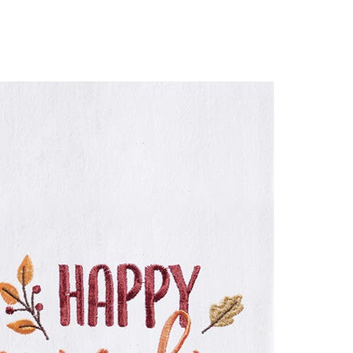 C & F Home C&f Home Happy Pumpkin Flour Sack Kitchen Dishtowel In Multi