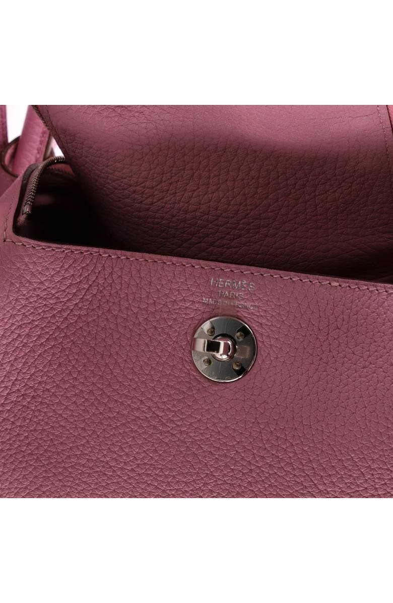 Pre-Owned Hermes Lindy Bag Clemence Mini, Alternate, color, Mauve Sylvestre