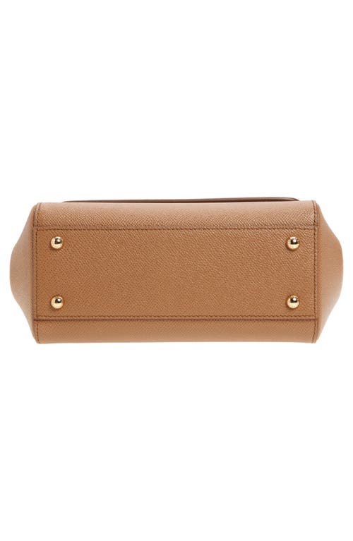 Dolce & Gabbana Sicily Medium Leather Shoulder Bag