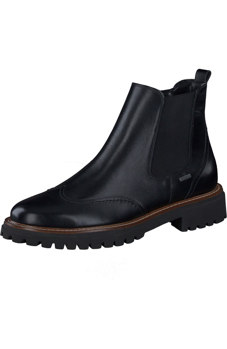 Paul Green Watson Boot, Main, color, Black Gore Leather
