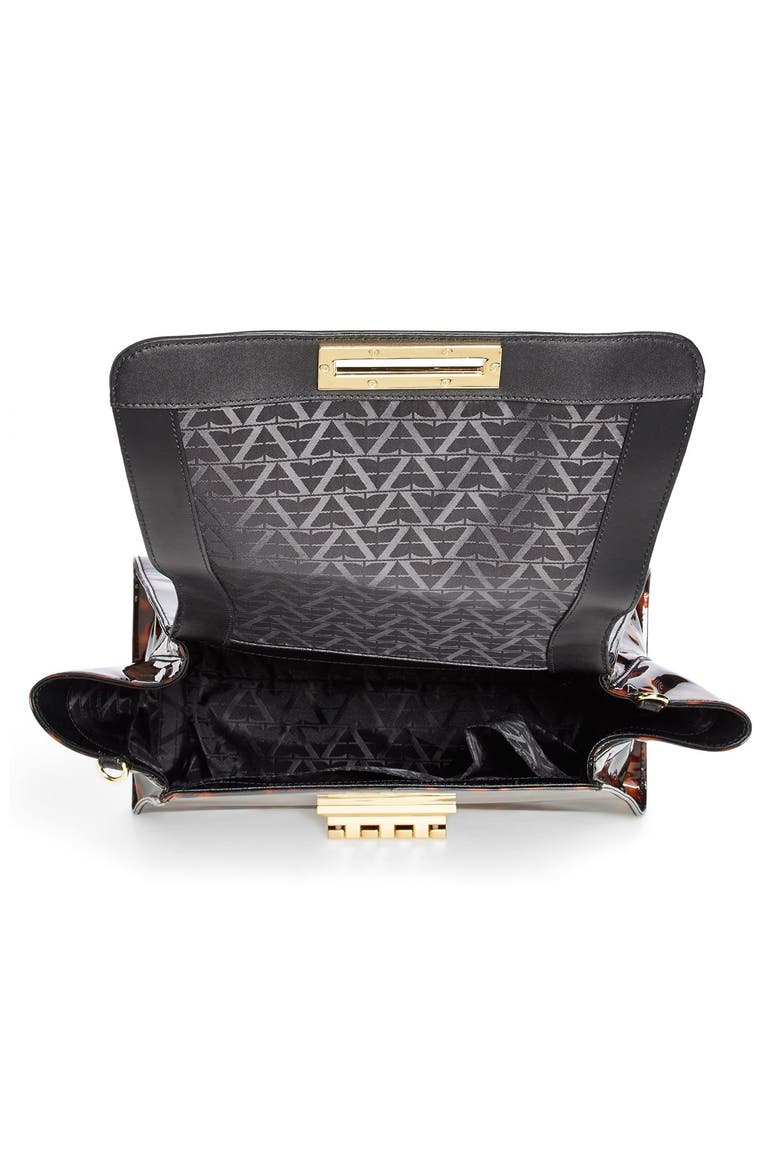'Eartha' Top Handle Satchel, Alternate, color, TORTOISE