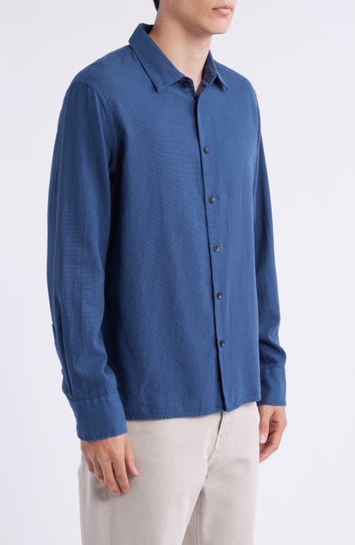 Rag & Bone Dalton Button-up Shirt In Blue