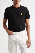 Versace Medusa Embroidered Cotton T-Shirt