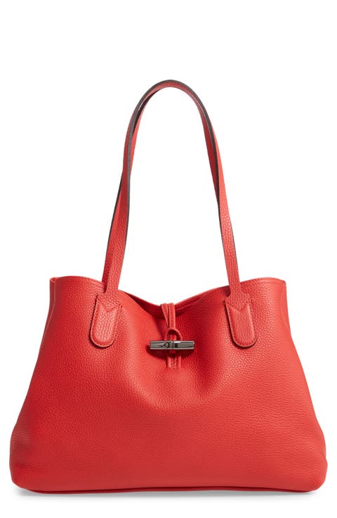Roseau Essential Mid Leather Tote