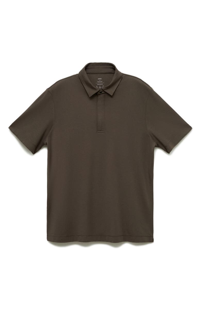 MANGO Stretch Performance Polo, Main, color, 