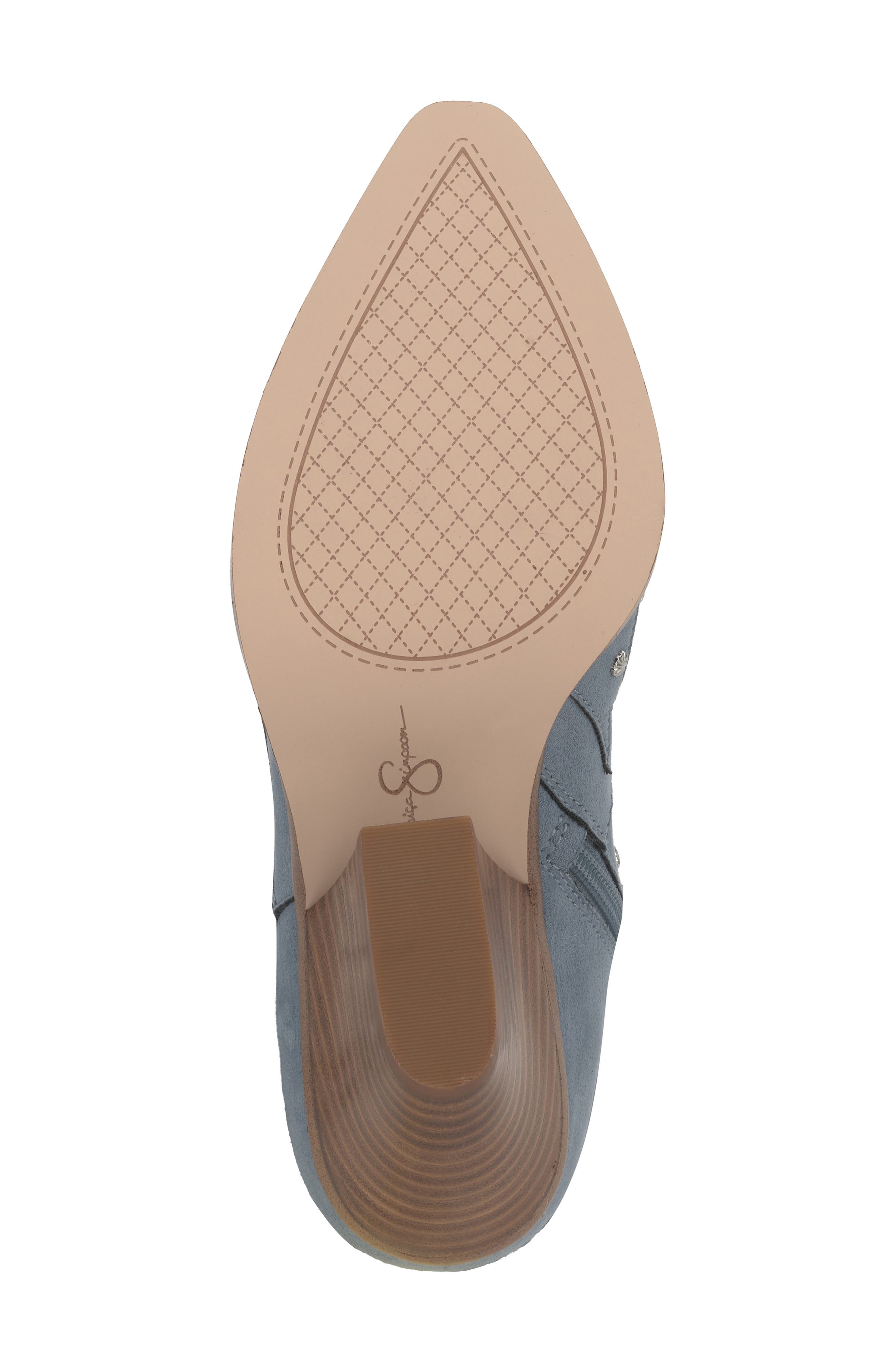 Piarin Pointed Toe Western Boot, Alternate, color, ASH BLUE
