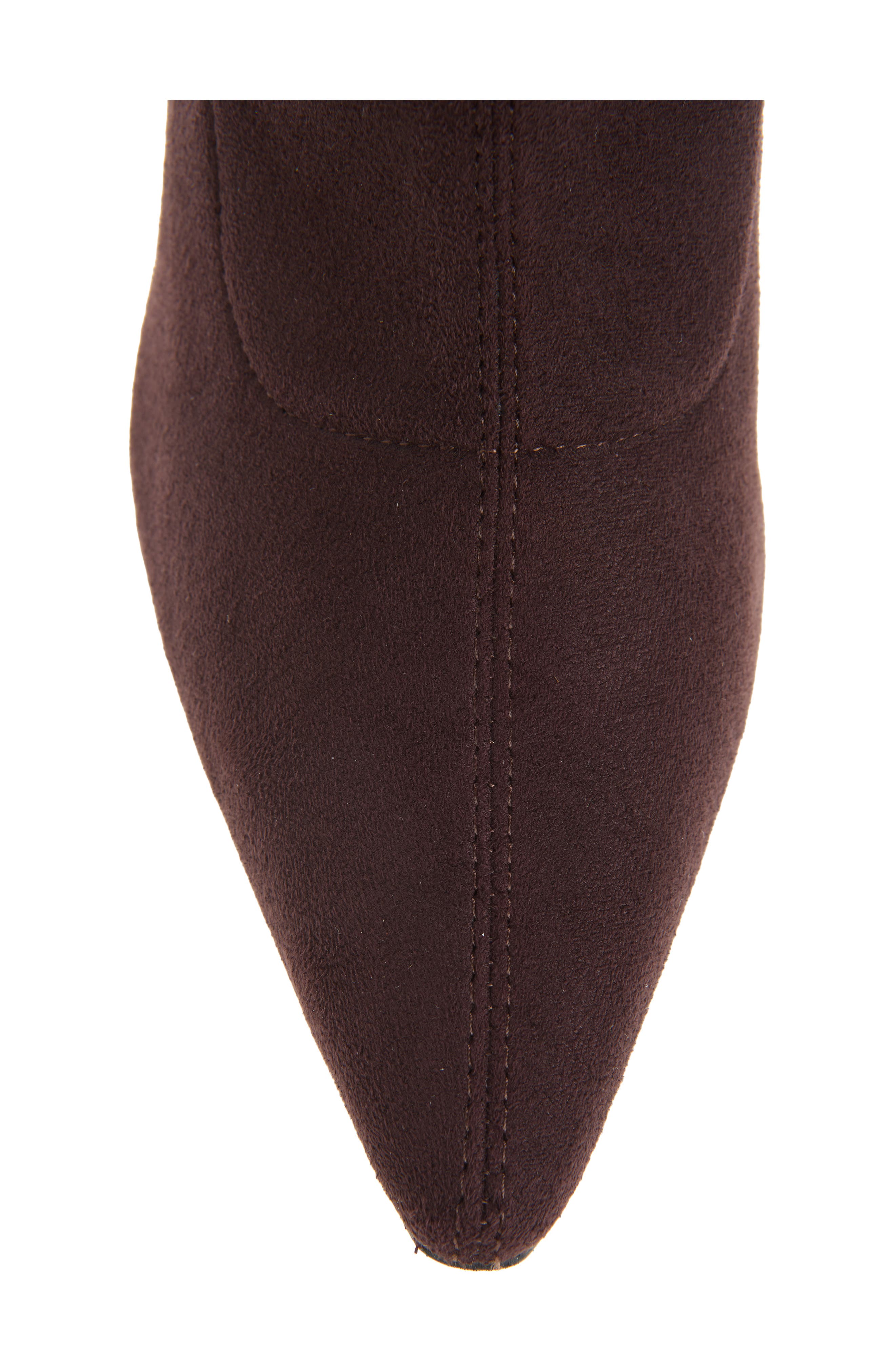 Kelsa Pointed Toe Bootie, Alternate, color, CHOCOLATE