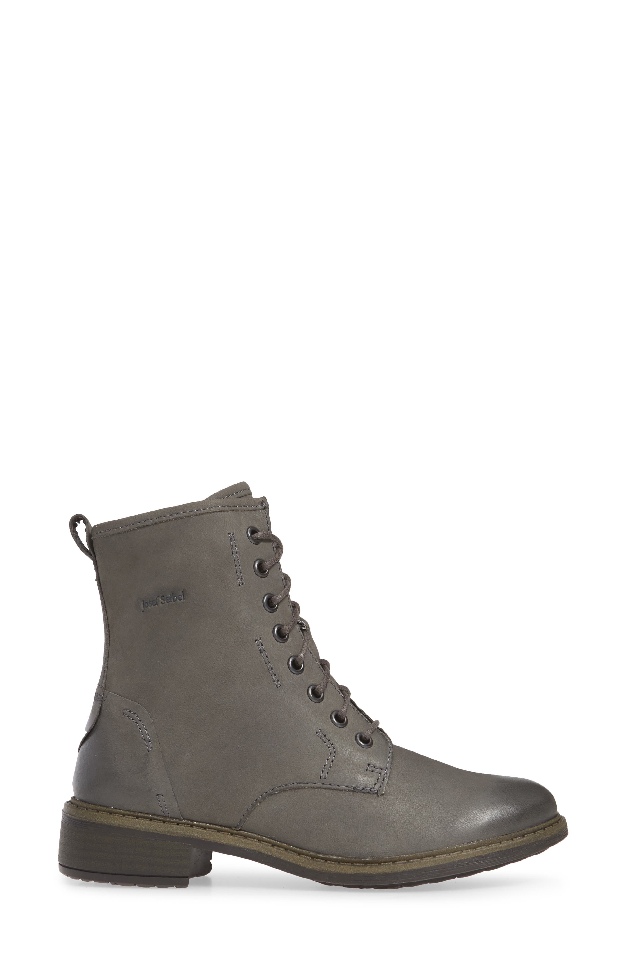 Selena 06 Bootie, Alternate, color, GRAPHITE LEATHER