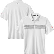 TravisMathew Men's TravisMathew White San Francisco Giants Top Recruit Tri-Blend Polo