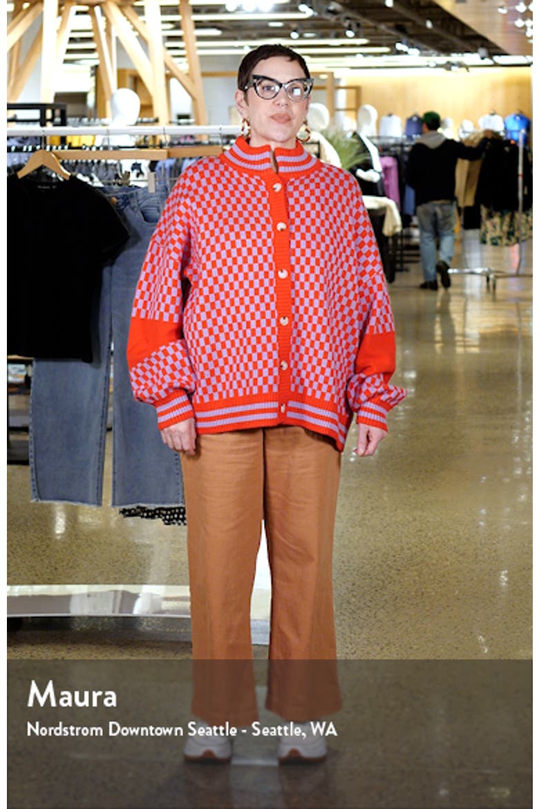 Grandpa Double Knit Jacquard Cardigan video