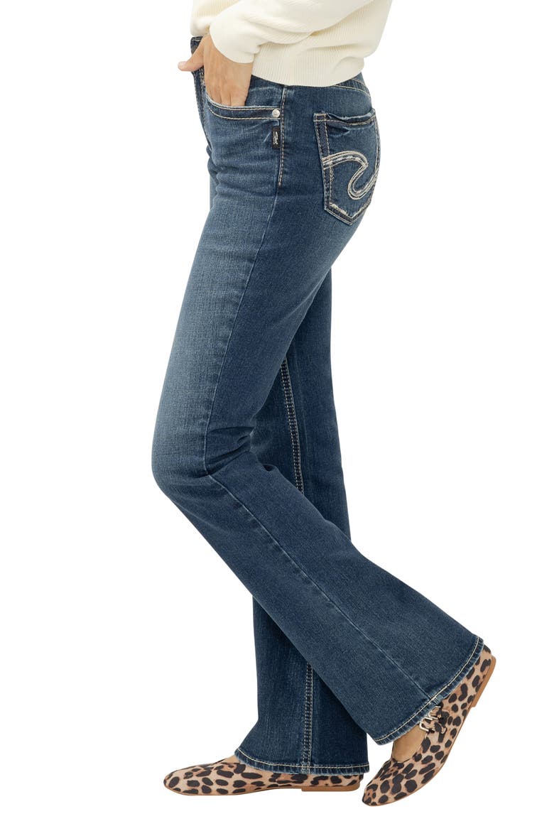 Avery High Waist Slim Bootcut Jeans, Alternate, color, BERKELEY