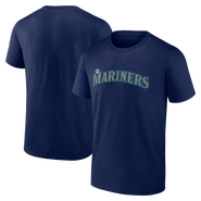 Logo Athletic Men's Logo Athletic Navy Seattle Mariners Wordmark T-Shirt