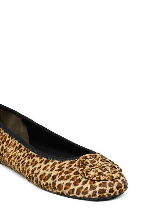 Tory Burch Reval Travel Genuine Calf Hair Ballet Flat In Multi