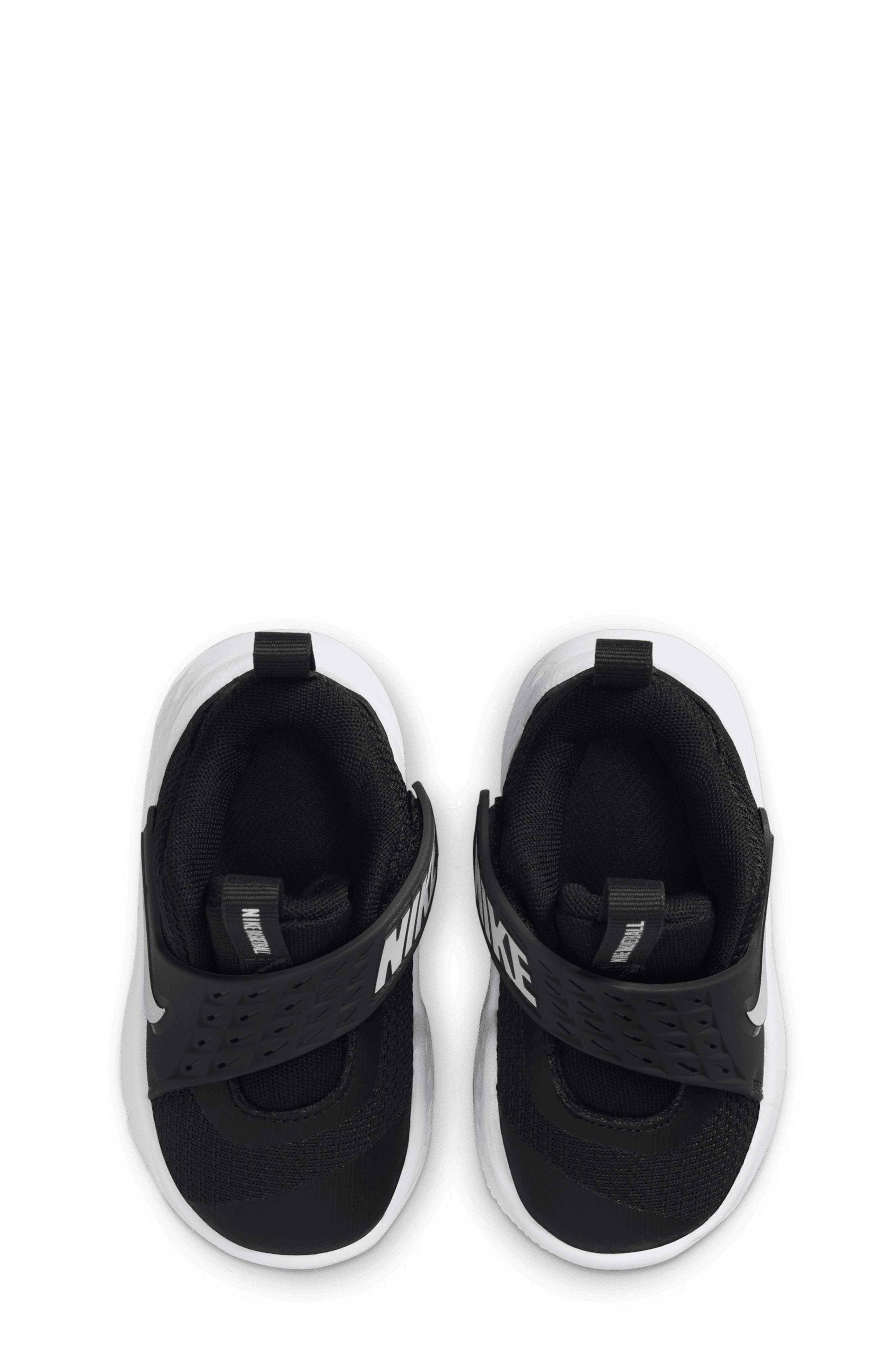 Nike Kids' Team Hustle D 12 Basketball Sneaker, Alternate, color, Black/ Anthracite/ White