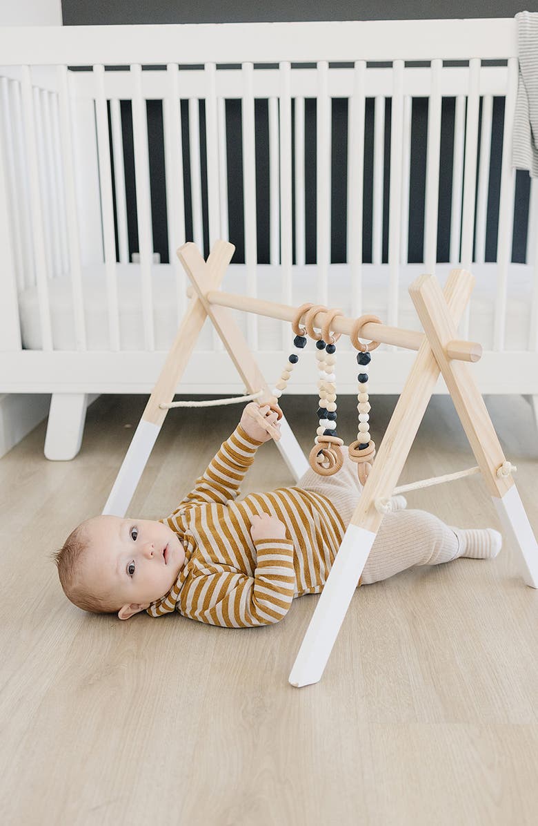 Poppyseed Play Wooden Baby Gym, Alternate, color, 