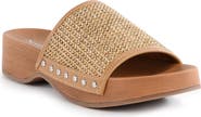 Seychelles Fantasy Raffia Platform Sandal