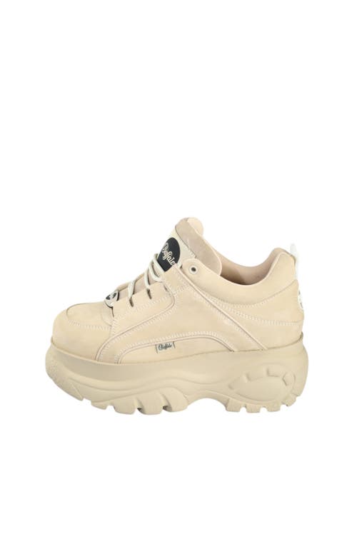 Buffalo Boots Classic Low Leather Shaft Height Sneaker In Neutral