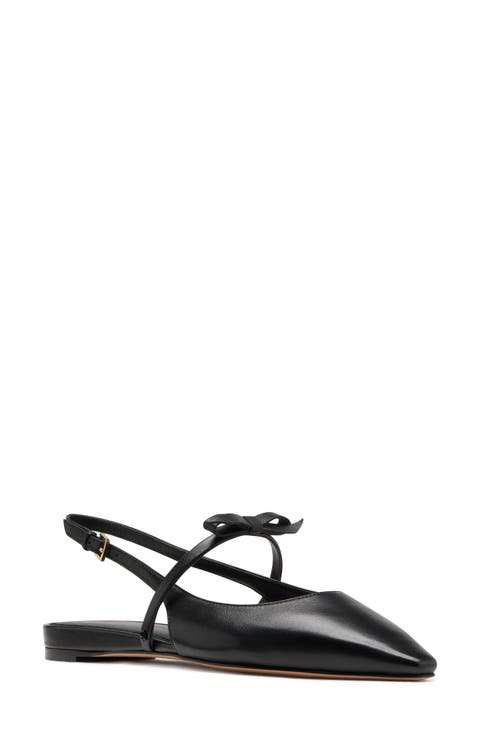 carolina slingback pointed toe mary jane flat