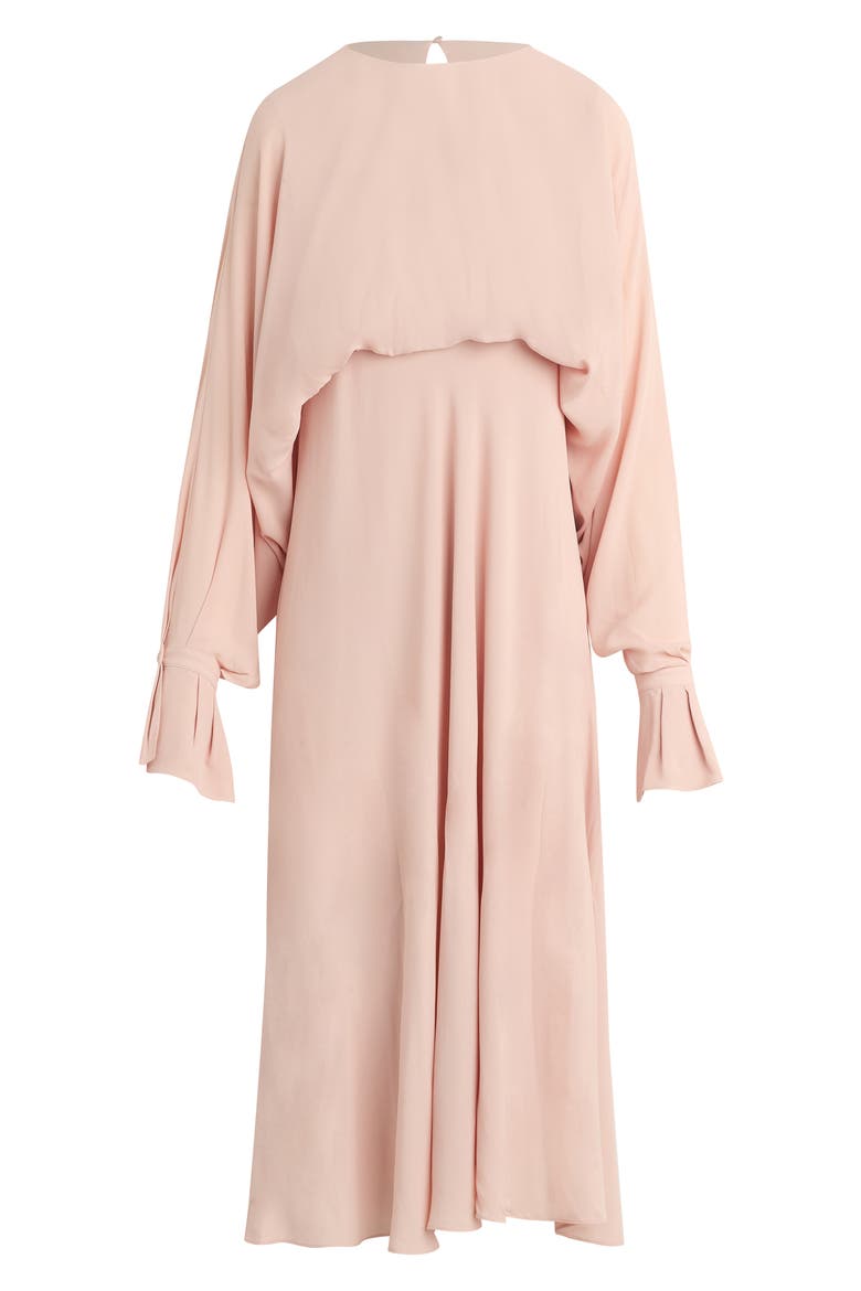 Making Me Blush Long Sleeve Maxi Dress, Alternate, color, BLUSH