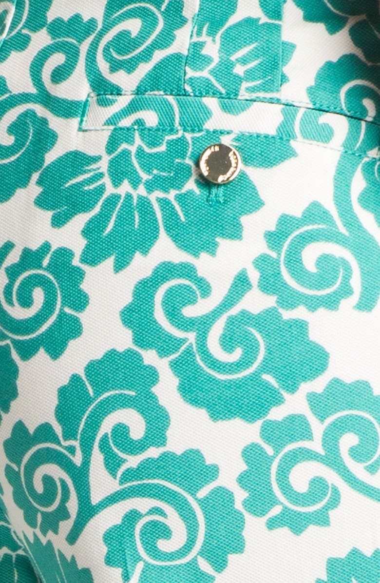 Tory Burch 'Gabriel' Print Shorts, Alternate, color,