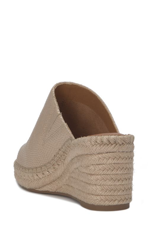 LUCKY BRAND LUCKY BRAND CABRIAH ESPADRILLE PLATFORM WEDGE SLIDE SANDAL