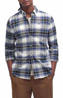 Bownmont Plaid Button-Down Shirt