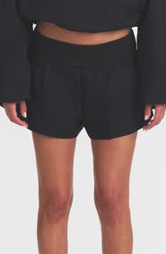 SKIMS Woven Stretch Cotton Flutter Shorts