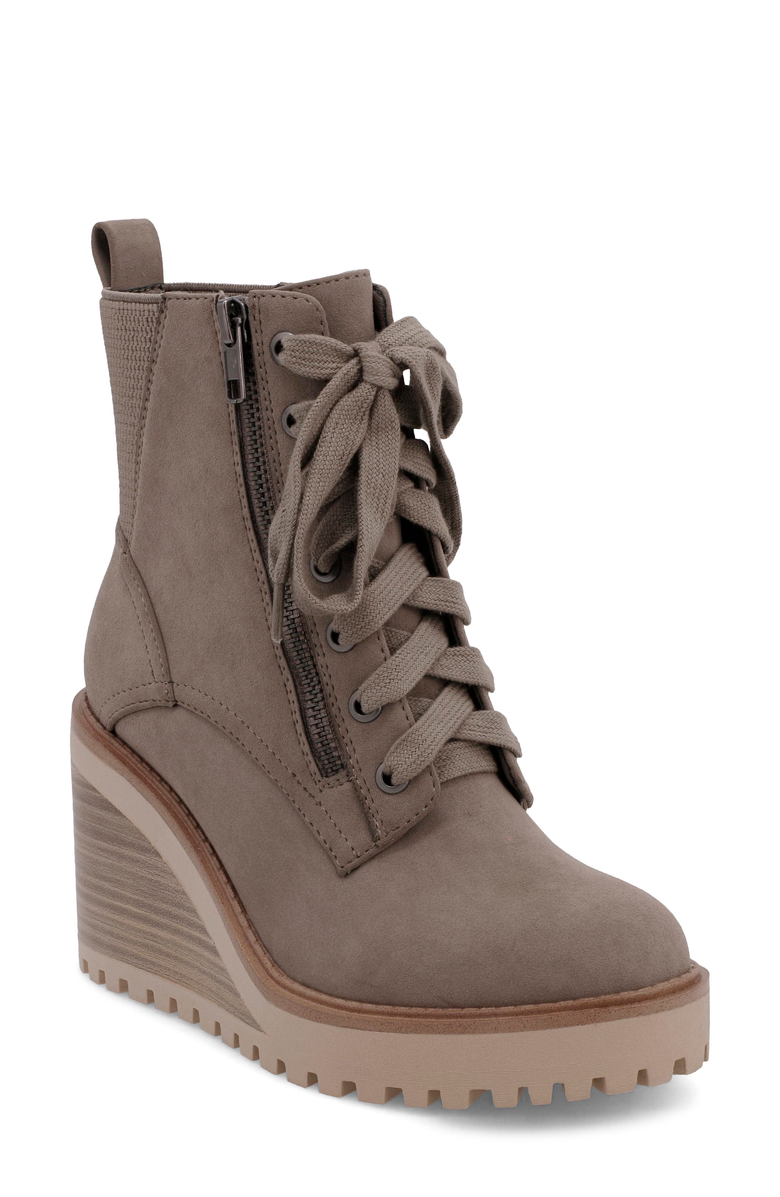MIA Cyan Platform Wedge Bootie, Main, color, 