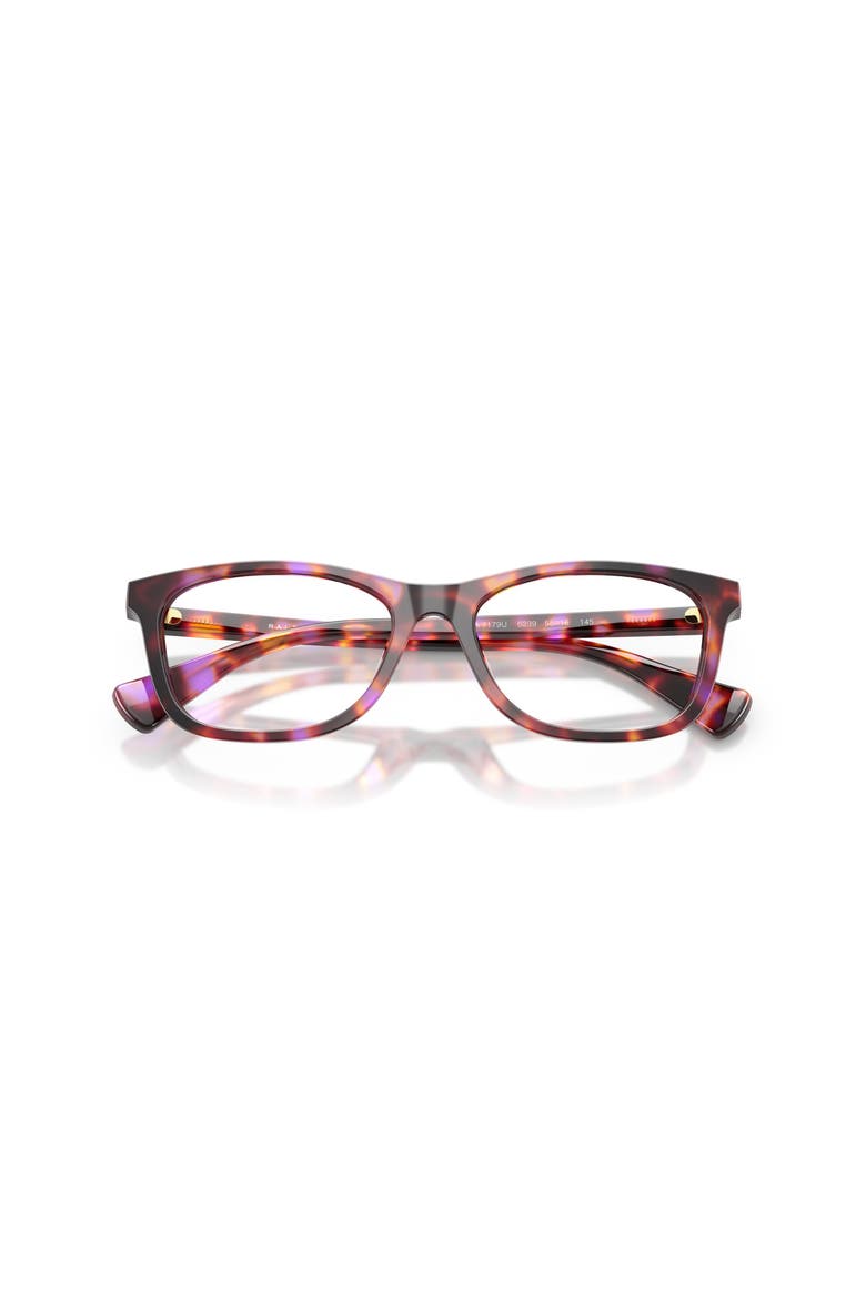 55mm Rectangle optical glasses, Alternate, color, Violet