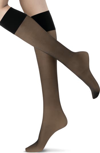 Oroblu 2 Pack Compression Knee Highs Nordstrom