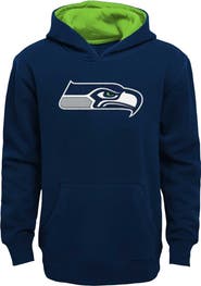 Outerstuff Youth Navy Seattle Seahawks Prime Pullover Hoodie