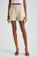 Veronica Beard Haina Stretch Seersucker Shorts