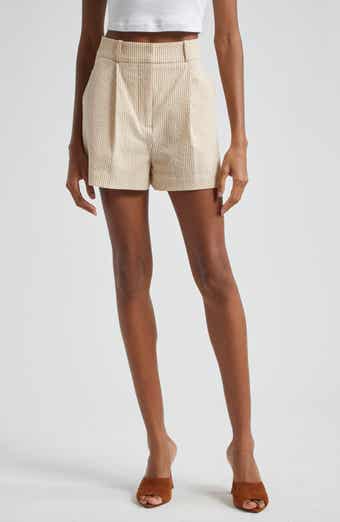 Veronica Beard Haina Stretch Seersucker Shorts