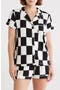 Dixie Brushed Jersey Top & Shorts Pajamas