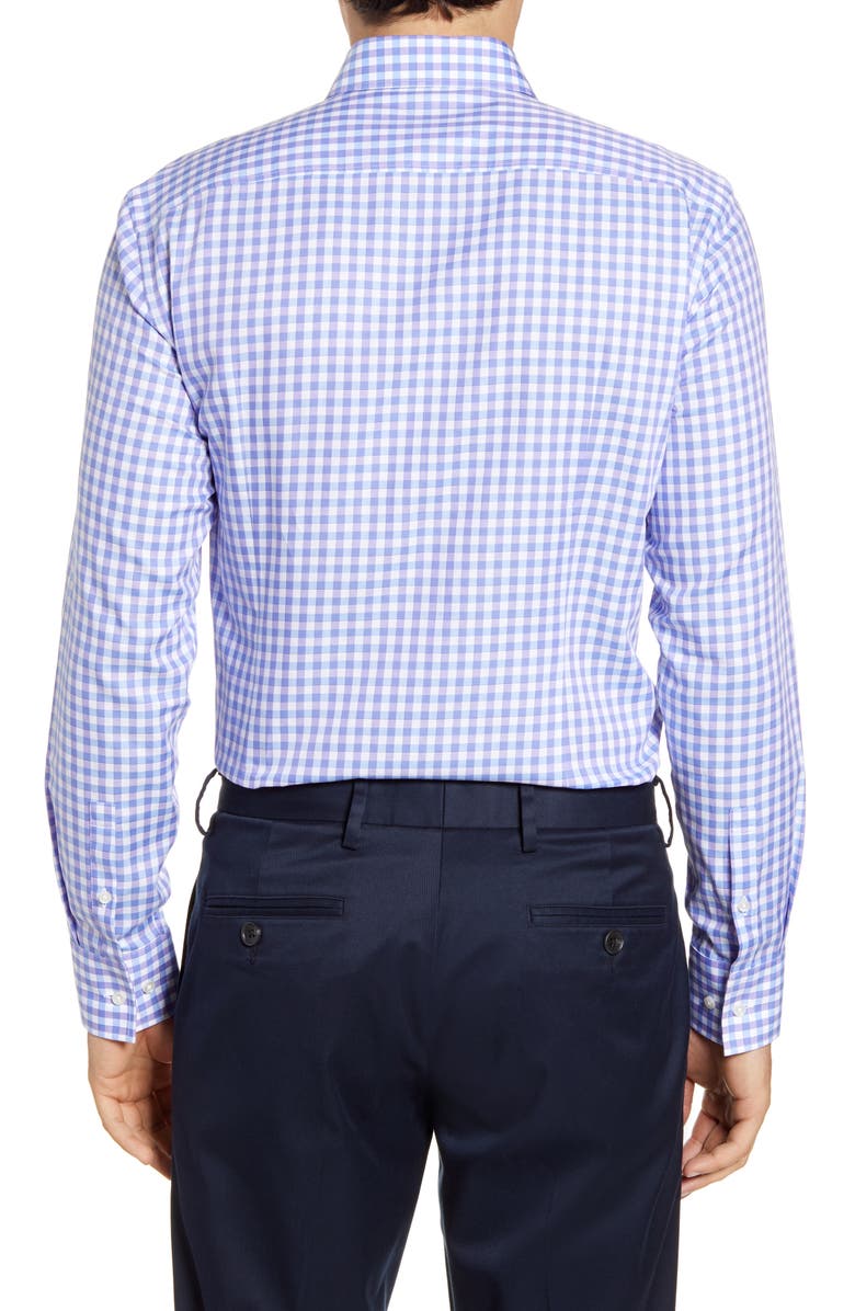 BOSS Slim Fit Check Dress Shirt, Alternate, color, 