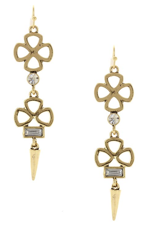 Kaia Cutout Drop Earrings