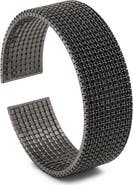 SAACHI Crystal Mesh Cuff Bracelet