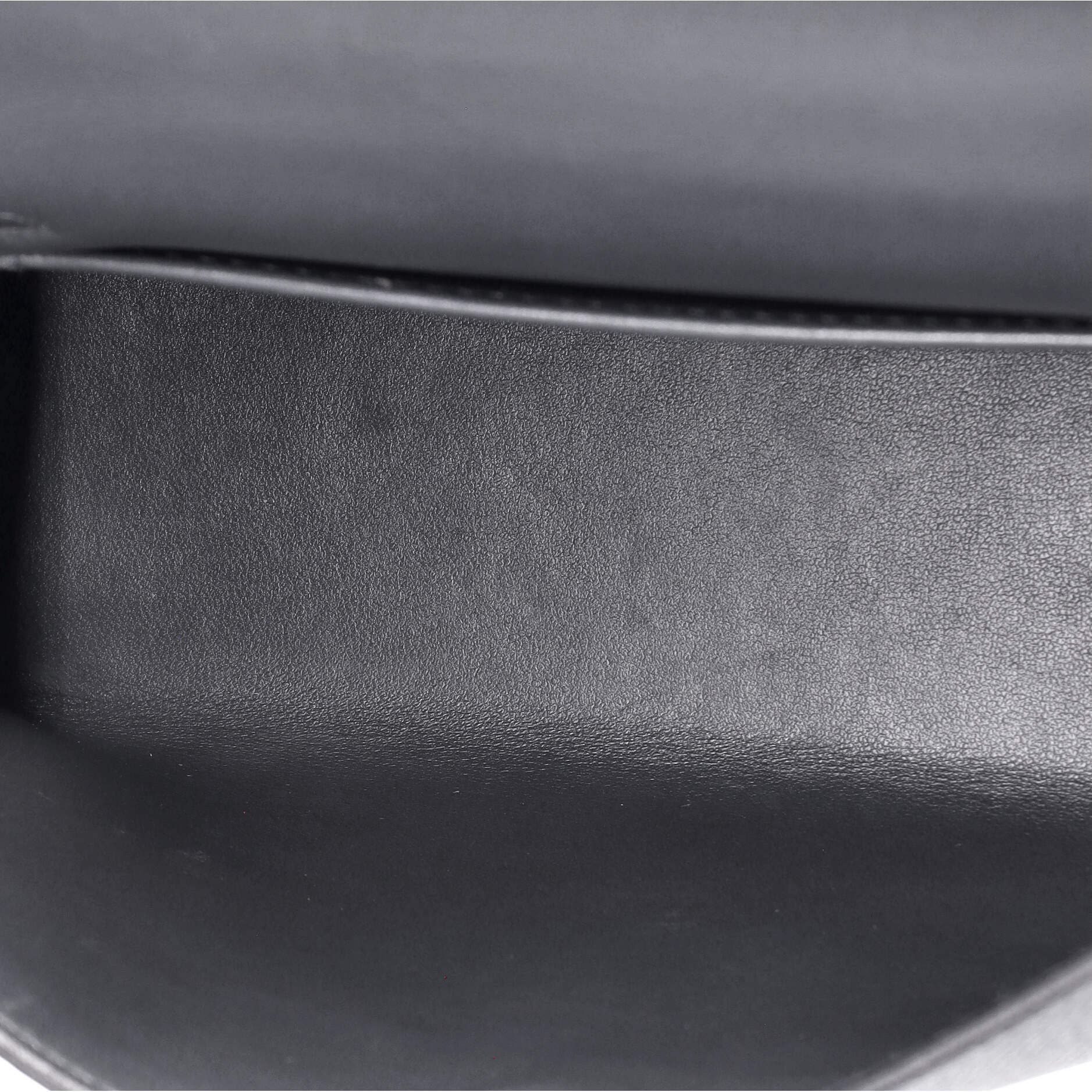 Pre-Owned Hermes Kelly Mini II Bag Grey Epsom with Permabrass Hardware 20, Alternate, color, 