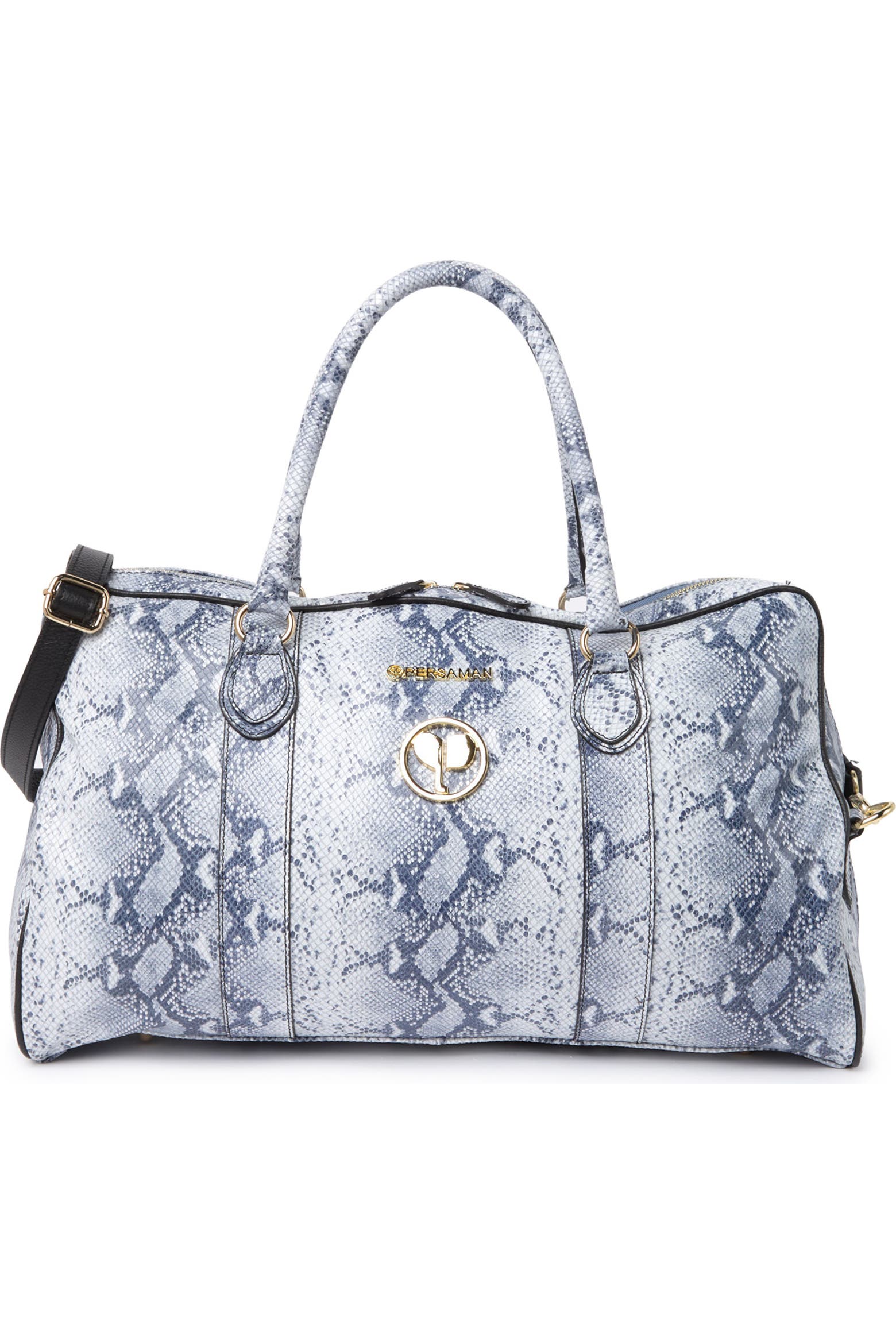 Python Print Off To Colour In Persaman New York Angelina Python Snake Skin Print Duffel Bag (Men ...