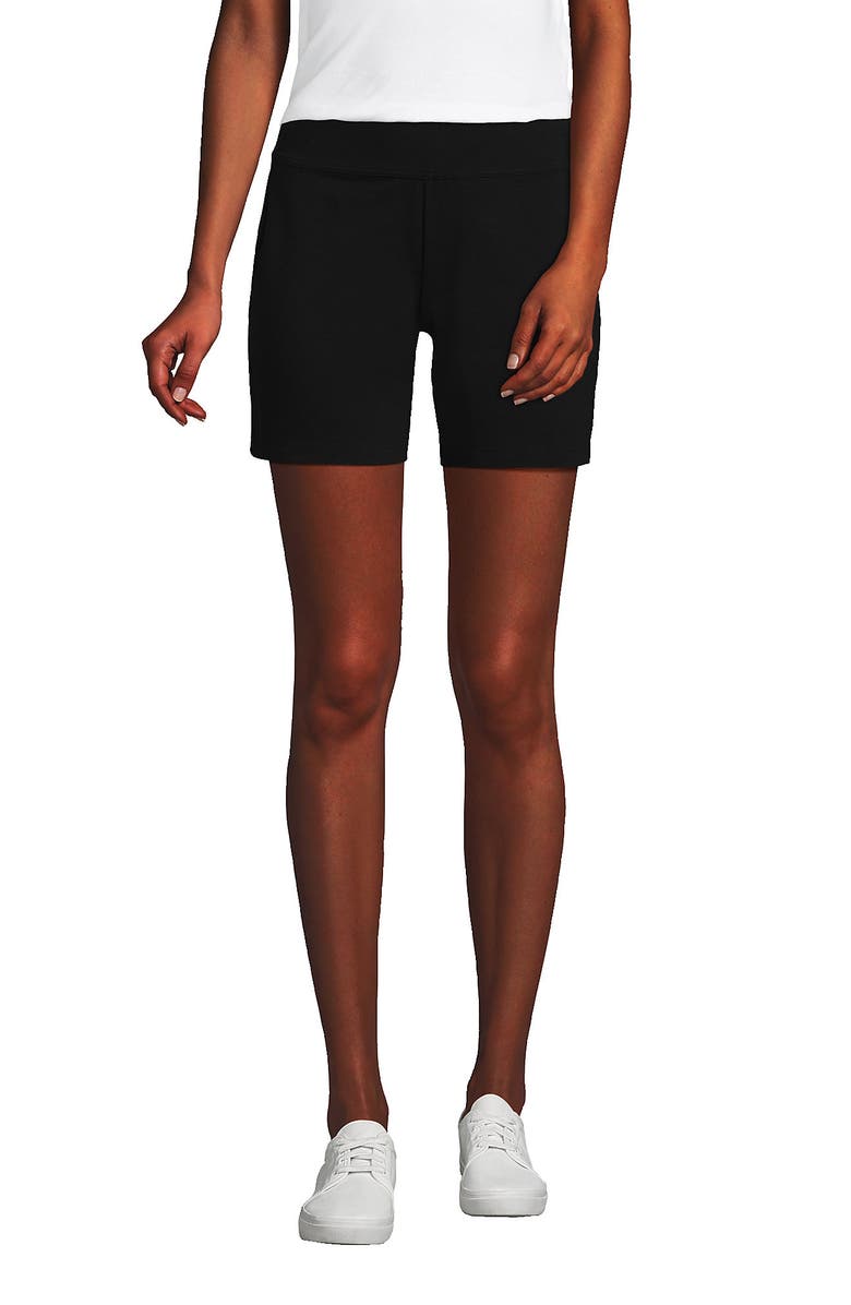 Lands' End Starfish Mid Rise 7" Shorts, Main, color, 