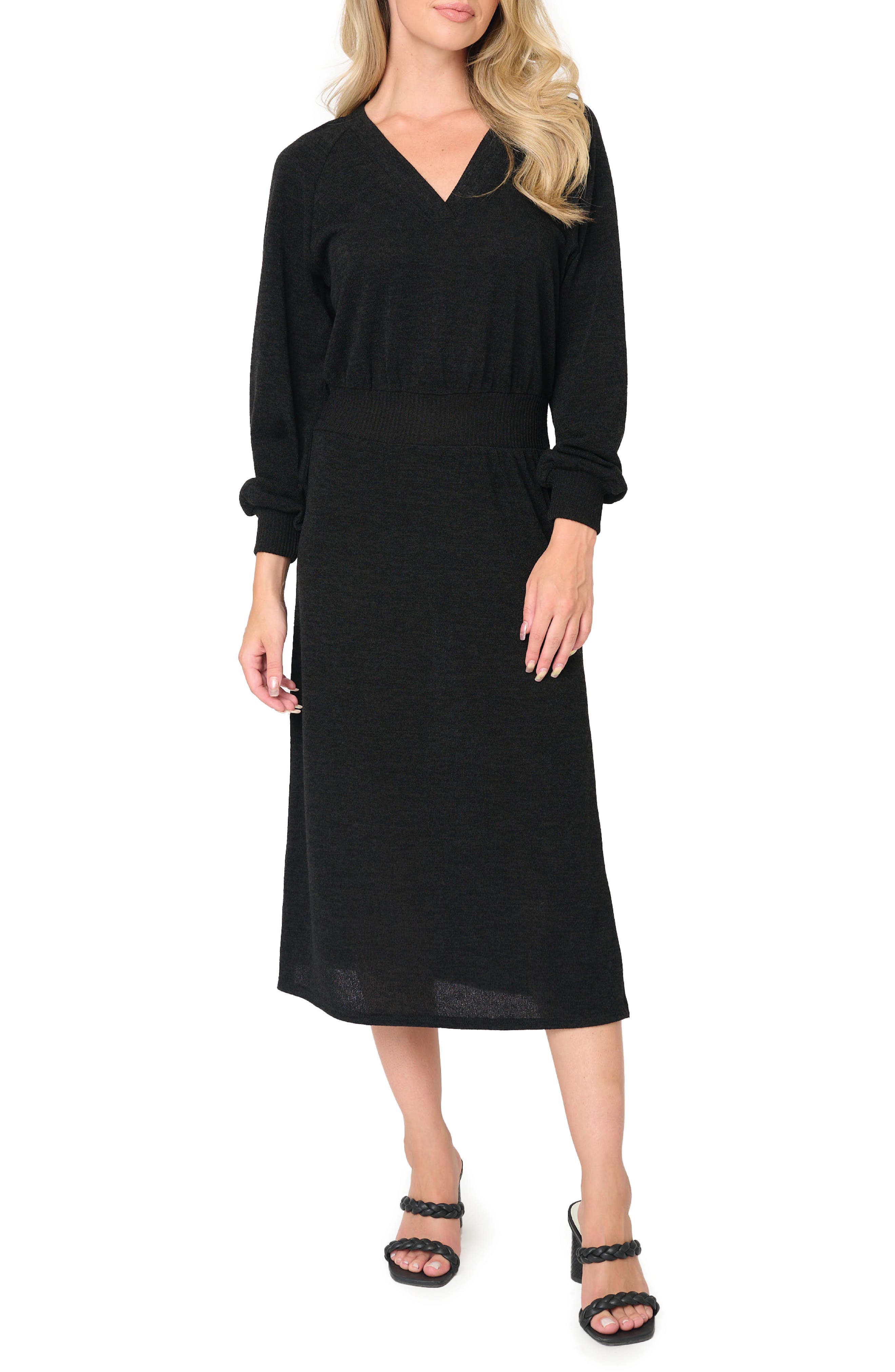 Long Sleeve Sweater Dress