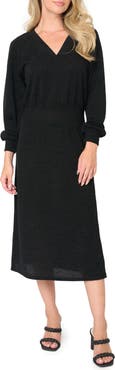 GIBSONLOOK Long Sleeve Sweater Dress