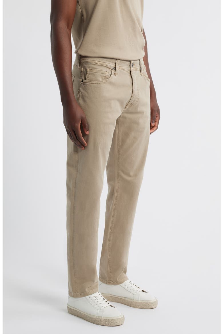 Slim Straight Jeans, Alternate, color, TAN TIMBER
